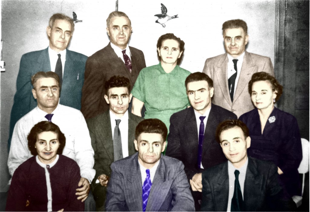 Giuseppe Camozzi Family Tree - Camozzi Family circa 1955 
