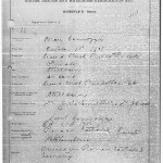 Severino Camozzi Family Tree - Mary Camozzi Birth Certificate 1907 Page 1