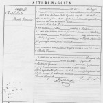 Rebelato Family Tree - Rebelato Family Basilio Domenico Rebelato Birth Certificate 1891