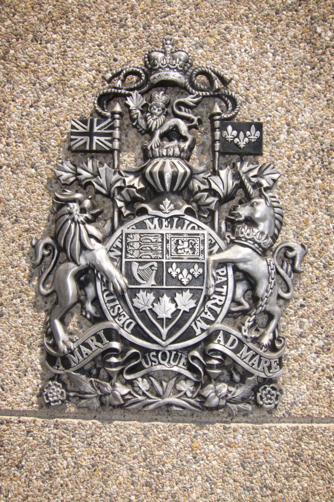 Canada's coat of arms - Brussels, Belgium, 2011