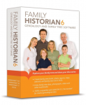 Genealogy Software - Family Tree Logo 2
